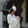 au baptême de la Princesse Charlotte, le 5 juillet 2015 en Angleterre