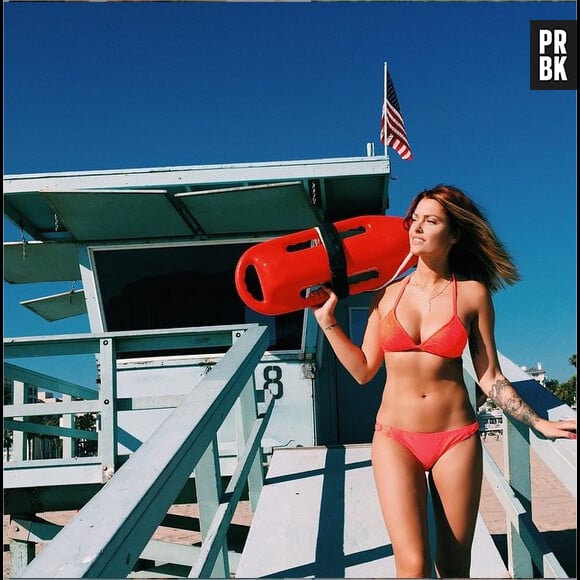 Caroline Receveur en bikini sur Instagram