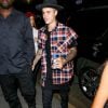 Justin Bieber arrive à la boîte de nuit "The Nice Guy" de Los Angeles, le 26 juin 2015