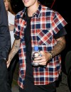  Justin Bieber arrive &agrave; la bo&icirc;te de nuit "The Nice Guy" de Los Angeles, le 26 juin 2015 