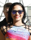 Demi Lovato sexy en mini-short aux répétitions de son live pour le Jimmy Kimmel Live, le 31 août 2015