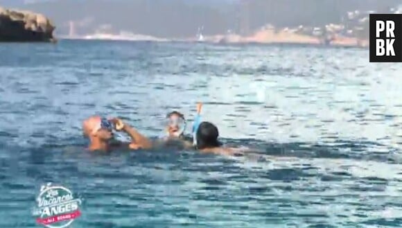 Eddy (Les Vacances des Anges) découvre qu'il y a des poisson dans la mer, Diana et Sofiane le rassurent dans l'épisode 21 diffusé le 18 septembre 2015, sur NRJ 12