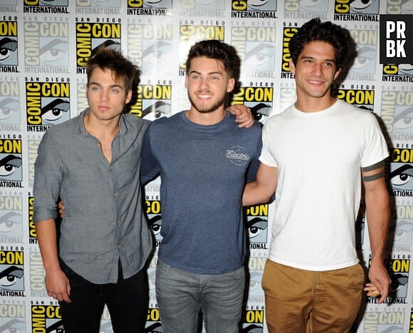 Dylan Sprayberry (Teen Wolf) pose avec Cody Christian et Tyler Posey