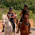 Eddy (Les Ch'tis VS Les Marseillais) ne maîtrise pas son cheval dans l'épisode 26 du 25 septembre 2015, sur NRJ 12