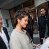 Selena Gomez à la rencontre de ses fans à l'extérieur des studios de NRJ le 28 octobre 2015 à Paris