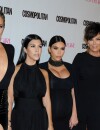 La famille Kardashian/Jenner à la soirée anniversaire des 50 ans du magazine Cosmopolitan le 12 octobre 2015 à Los Angeles