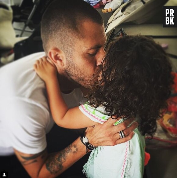 Jérémy Ménez : photo complice avec sa fille Maëlla sur Instagram
