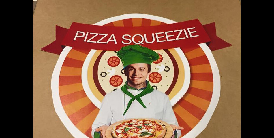 Squeezie, le roi dans la pizza grâce à Guillaume Pley, le 19 octobre 2015