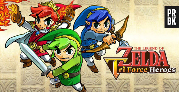 The Legend of Zelda : Tri Force Heroes est disponible sur 3DS depuis le 23 octobre 2015