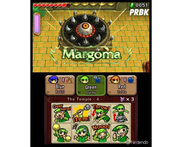 The Legend of Zelda : Tri Force Heroes est disponible sur 3DS depuis le 23 octobre 2015