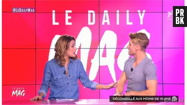 Karima Charni et Benoît Dubois évoquent les rumeurs entourant leur émission dans Le Daily Mag le 28 octobre 2015 sur NRJ 12