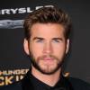 Liam Hemsworth : hommage aux victimes des attentats de Paris sur le tapis rouge d'Hunger Games : la révolte partie 2 à Los Angeles, le 16 novembre 2015