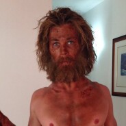 Chris Hemsworth maigre et barbu : la photo choc de sa perte de poids pour Au coeur de l&#039;océan