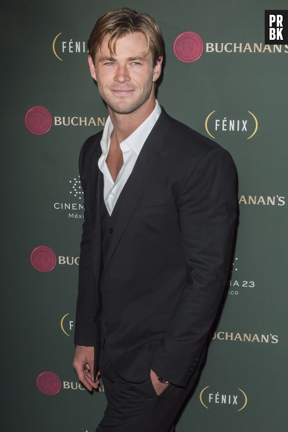 Chris Hemsworth à une soirée le 22 octobre 2015