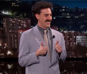 Sacha Baron Cohen : Borat de retour pour se payer Donald Trump à la télévision américaine