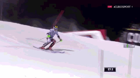 Un drone manque de s'écraseur sur un skiieur durant la coupe du monde de ski alpin