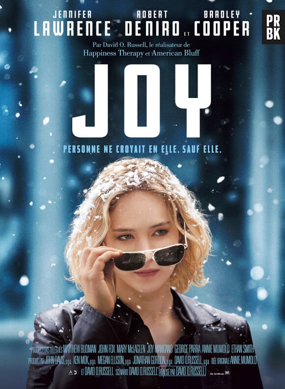 Joy : l'affiche du film avec Jennifer Lawrence