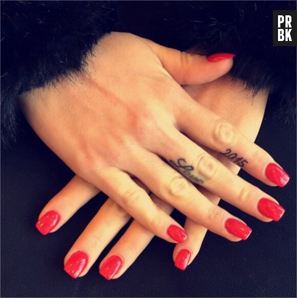 Emilie Fiorelli : son nouveau tatouage intrigue ses fans sur Instagram le 21 janvier 2016