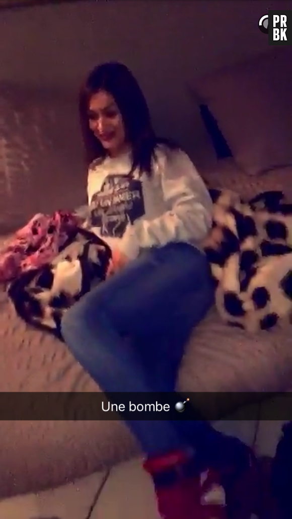 Julien Bert : ses photos de Sarah sur Snapchat