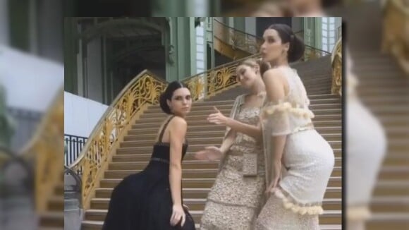 Kendall Jenner, Gigi et Bella Hadid : twerk délirant et fessée sexy dans les coulisses d'un défilé