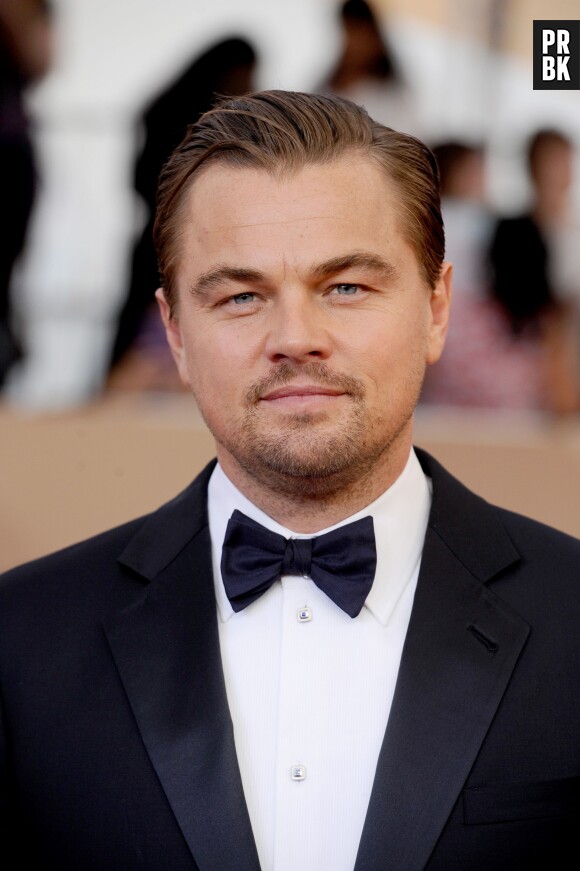 Leonardo DiCaprio classe lors des SAG Awards 2016, le 30 janvier, à Los Angeles