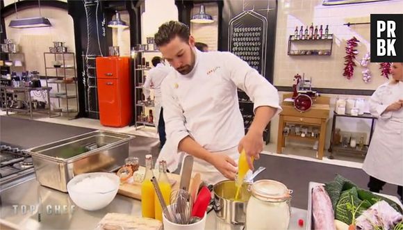 Top Chef 2016 : Xavier, voleur de jus d'orange dans l'épisode du 1er février 2016 sur M6