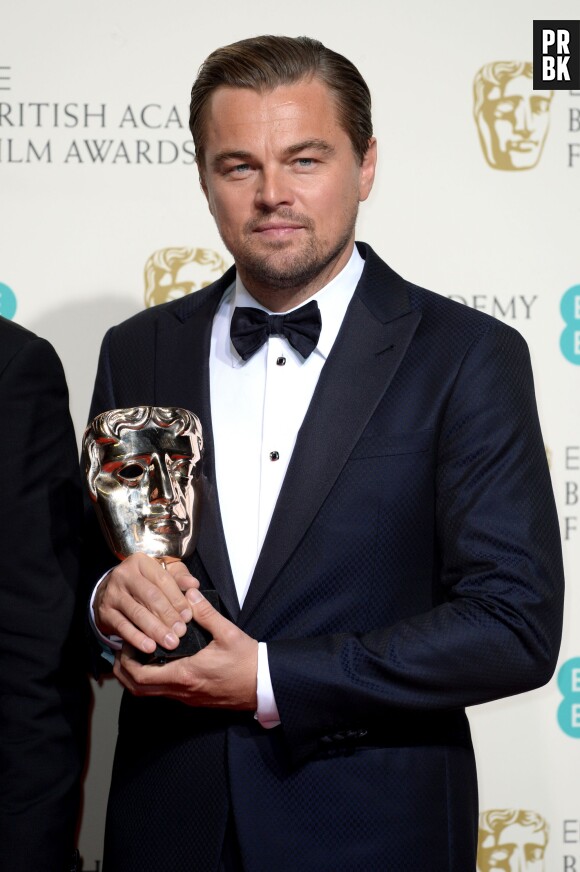 Leonardo DiCaprio gagnant du prix du meilleur acteur aux BAFTA 2016