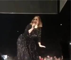 Adele twerk en plein concert