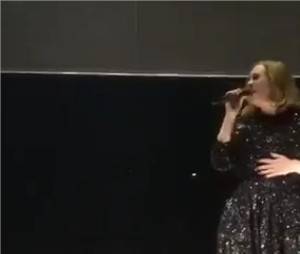 Adele twerk en plein concert