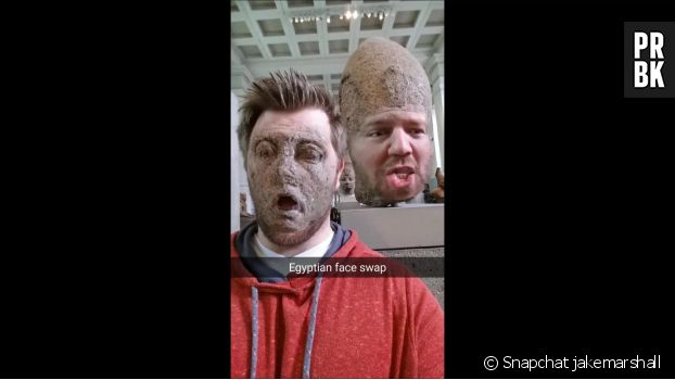 Jake Marshall a testé les face swap au musée