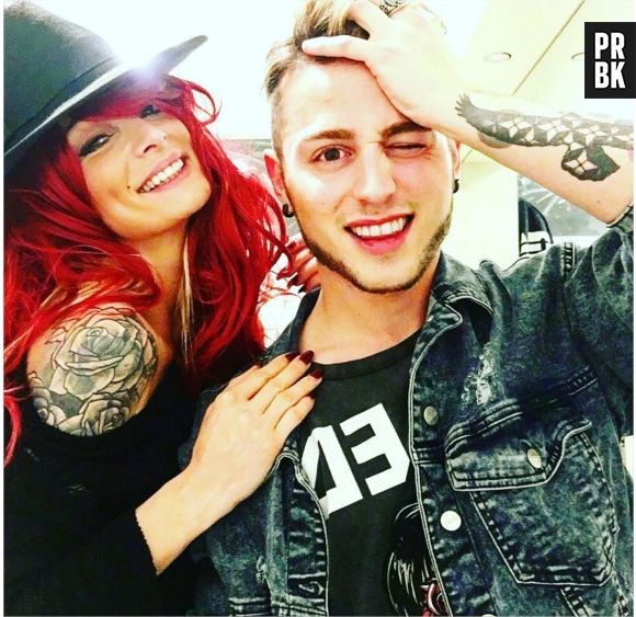 Emilie Nef Naf et AJ Summers sur Instagram