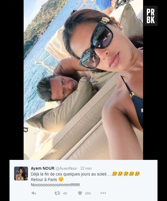 Ayem Nour répond aux rumeurs en postant une photo d'elle et de son compagnon.