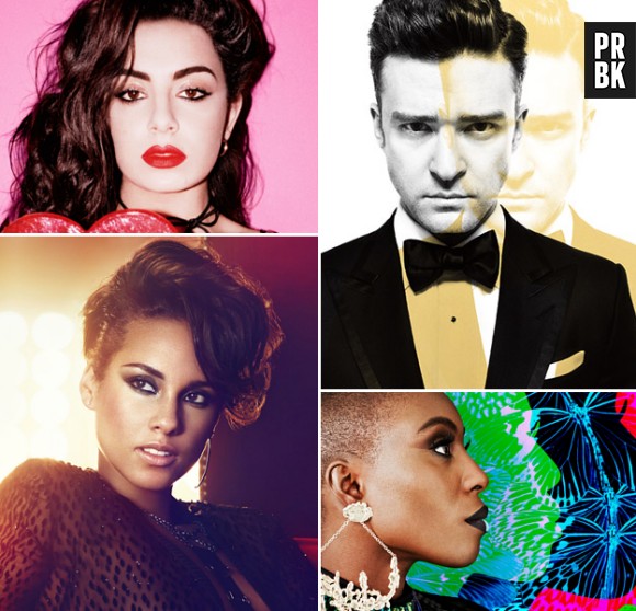 Charli XCX, Justin Timberlake, Alicia Keys et Laura Mvula dynamitent le week-end