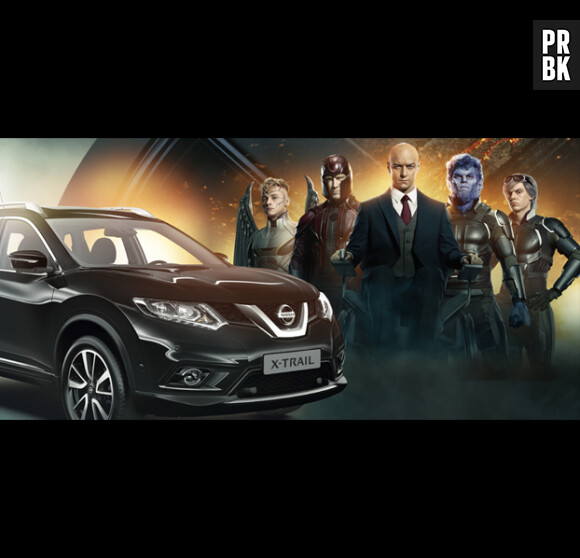 Le Nissan X-TRAIL Day célèbre la sortie du film X-Men : Apocalypse avec des Youtubers.
