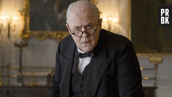 John Lithgow en tant que Churchill dans The Crown