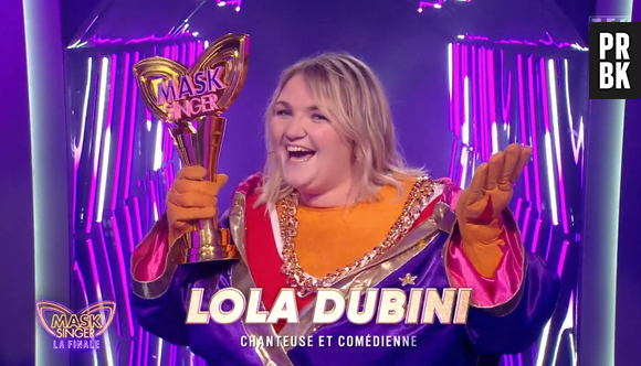 Lola Dubini (Girafe) gagnante de Mask Singer 2025