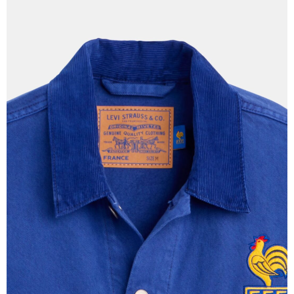 Deux vestes collectors Levi's x FFF pour la Coupe du Monde 2026