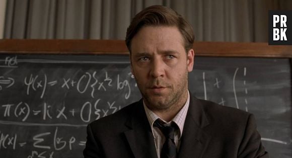 Russel Crowe dans Un homme d'exception.