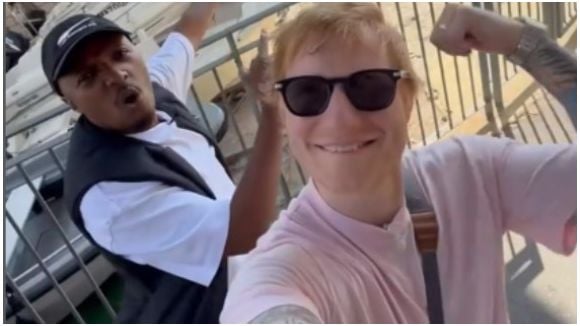 "Merci mon frère" : Ed Sheeran et Soprano inséparables à Marseille
