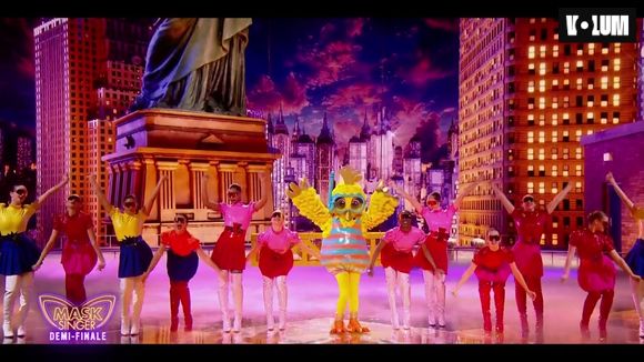 Le Poussin le 19 juin 2026 sur le plateau de Mask Singer.