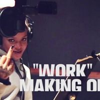 Rihanna en studio pour "Work" : les images !