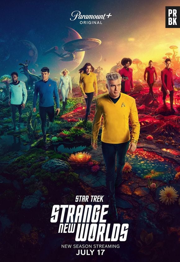 Affiche de la saison 3 de Star Trek, Strange New Worlds