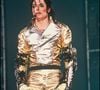 ARCHIVES - MICHAEL JACKSON SUR SCENE, AU STADE WEMBLEY EN CONCERT A LONDRES EN 1997, TOURNEE "HISTORY WORLD TOUR"