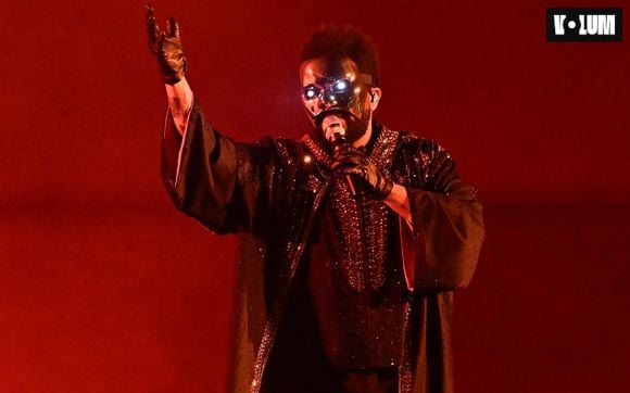 The Weeknd en concert à Miami en 2025.