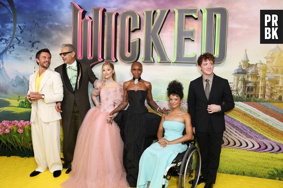 3 novembre 2024 : JONATHAN BAILEY, JEFF GOLDBLUM, ARIANA GRANDE, CYNTHIA ERIVO, MARISSA BODE et ETHAN SLATER assistent à la première australienne de « Wicked » au State Theatre le 3 novembre 2024 à Sydney, Nouvelle-Galles du Sud, Australie © Christopher Khoury/Australian Press Agency via ZUMA Press Wire/Bestimage