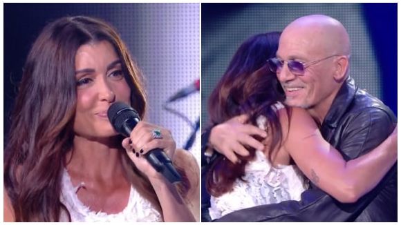 Jenifer en larmes face à Florent Pagny