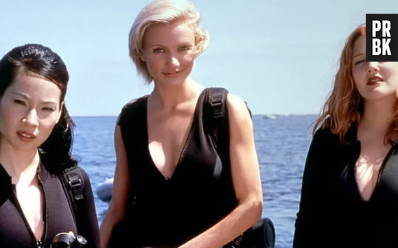Lucy Liu, Cameron Diaz et Drew Barrymore dans Charlie et ses drôles de dames