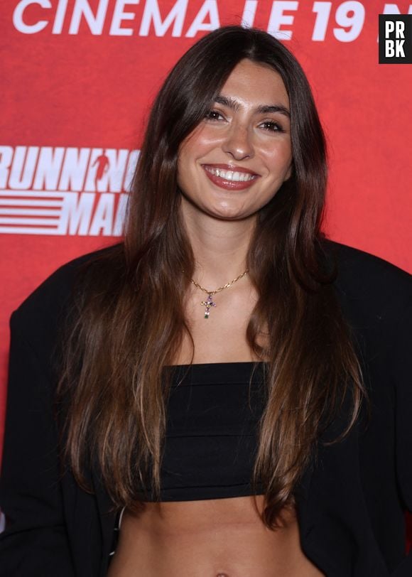 Ema (Star Academy 2025) lors de la première de Running Man au cinéma UGC Ciné Cité Bercy à Paris le 3 novembre 2025.

© Denis Guignebourg / Bestimage