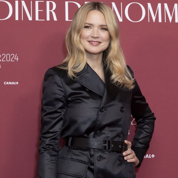Virginie Efira au Photocall des participants au dîner des nommés des César 2024 au Fouquet's Paris le 5 février 2024. © Olivier Borde / Bestimage