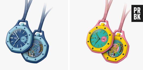 Découvrez les 8 montres de poche Audemars Piguet x Swatch
